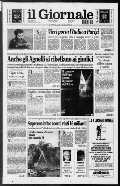 Il giornale : quotidiano del mattino